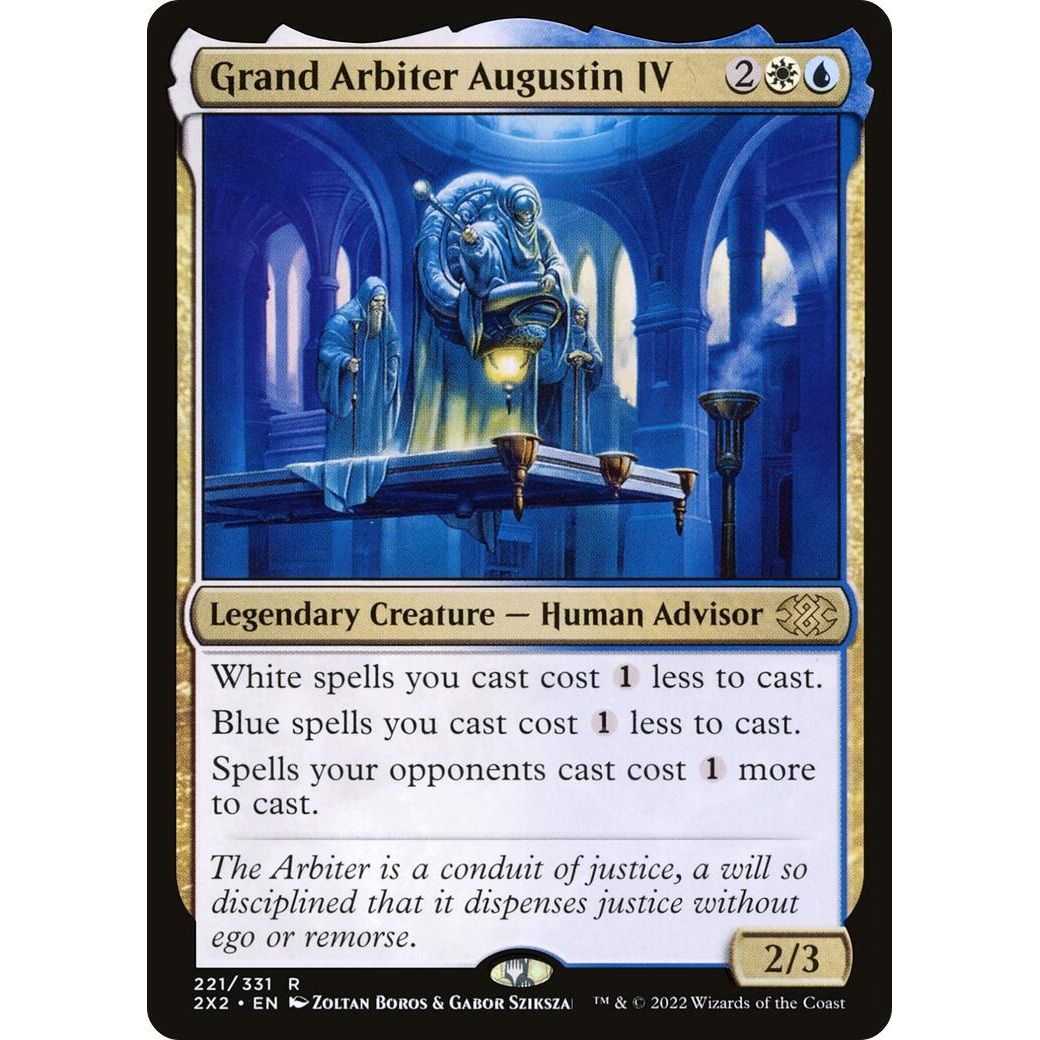 Image for Grand Arbiter Augustin IV (221) (2X2) - Magic: The Gathering