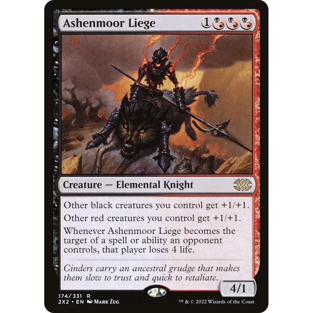 Image for Ashenmoor Liege (174) (2X2) - Magic: The Gathering