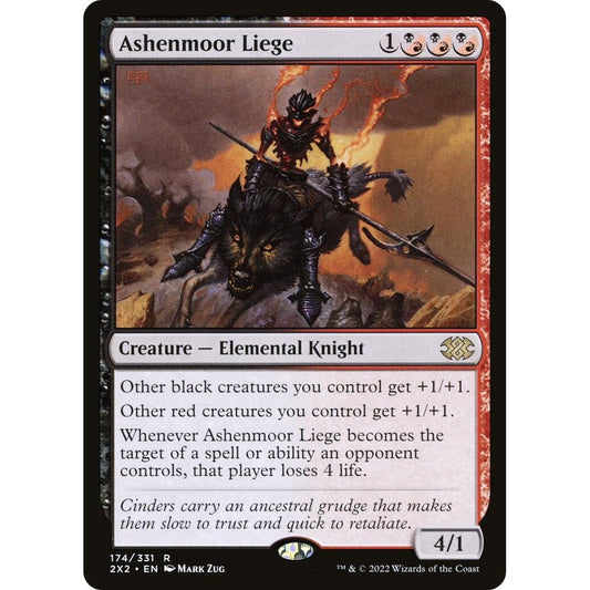 Image for Ashenmoor Liege (174) (2X2) - Magic: The Gathering