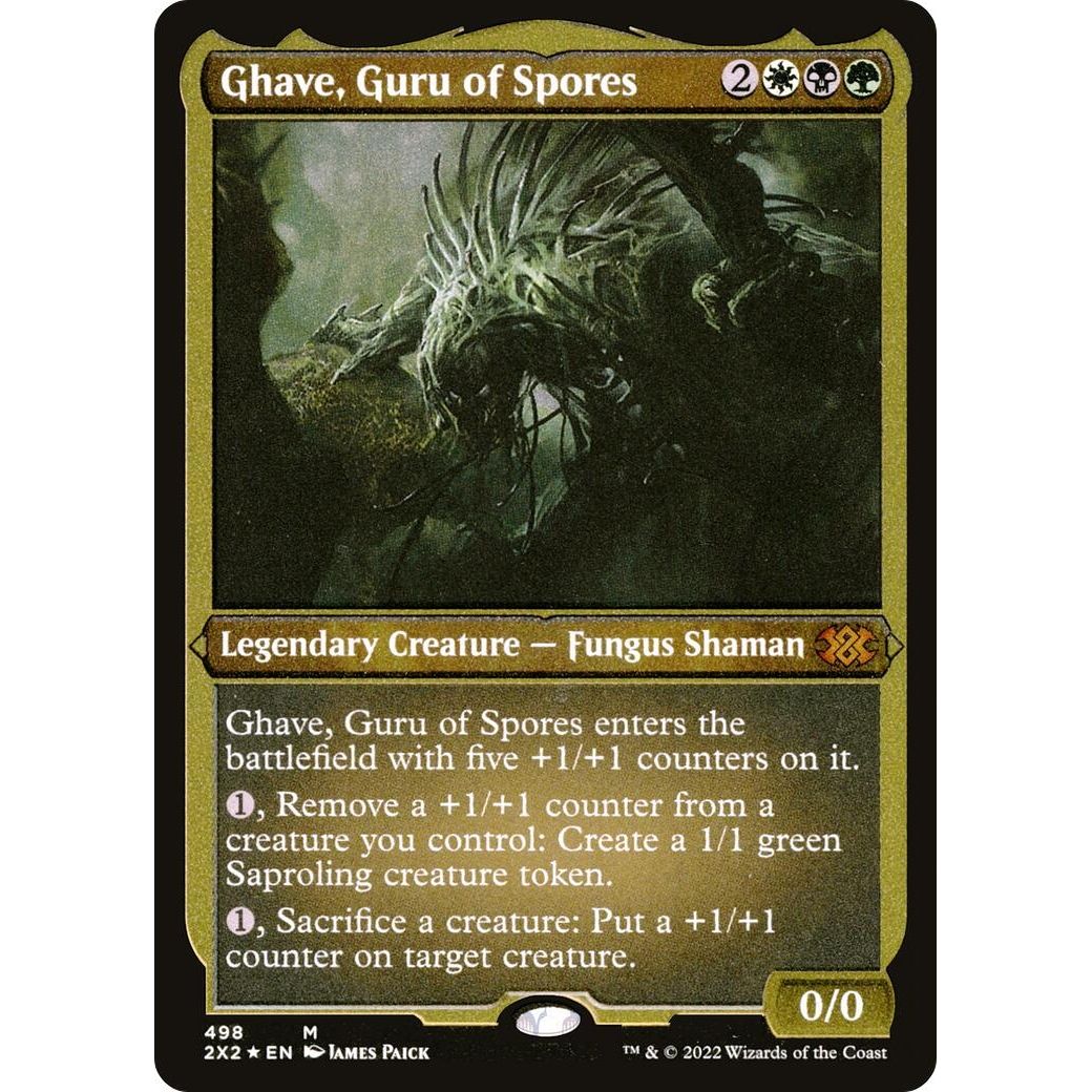 Image for Ghave, Guru of Spores (Foil Etched) (498) (2X2) - Magic: The Gathering