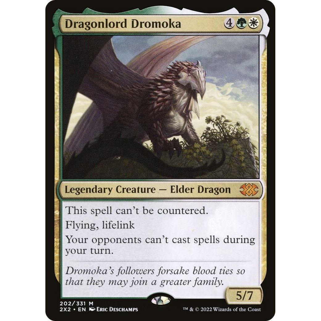 Image for Dragonlord Dromoka (202) (2X2) - Magic: The Gathering