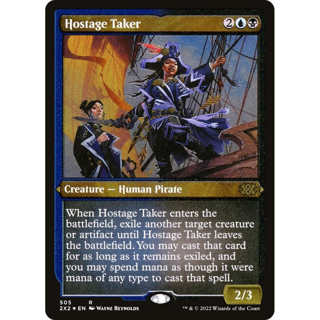 Image for Hostage Taker (Foil Etched) (505) (2X2) - Magic: The Gathering