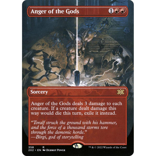 Image for Anger of the Gods (Borderless) (358) (2X2) - Magic: The Gathering