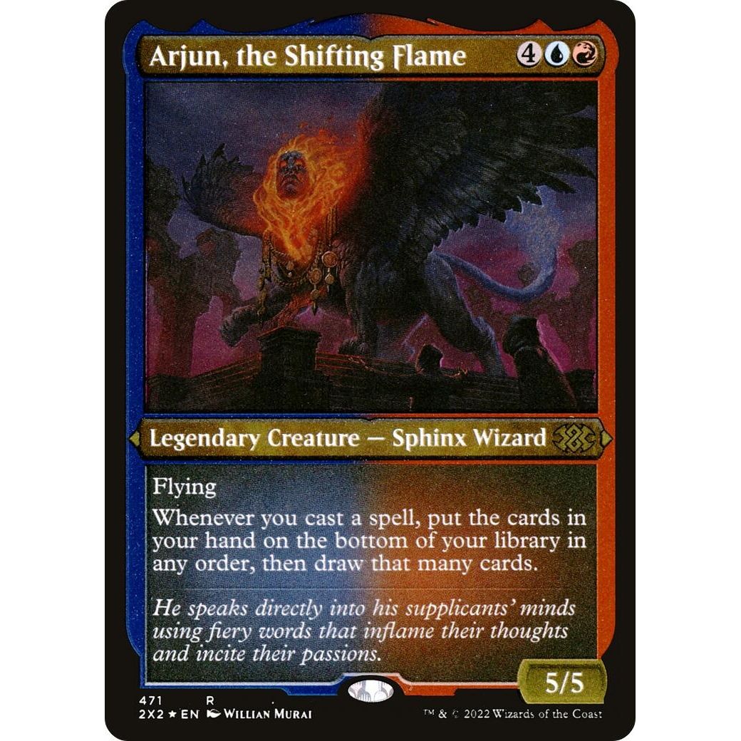 Image for Arjun, the Shifting Flame (Foil Etched) (471) (2X2) - Magic: The Gathering