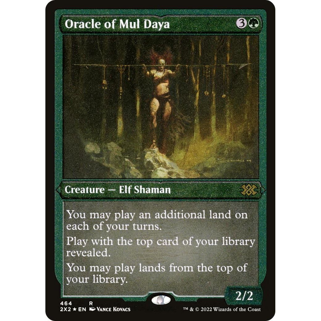 Image for Oracle of Mul Daya (Foil Etched) (464) (2X2) - Magic: The Gathering