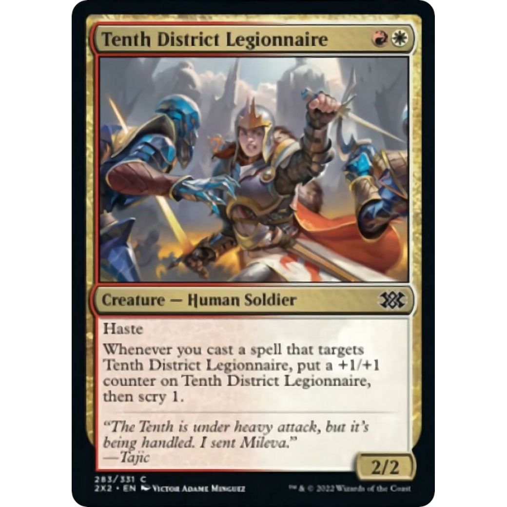 Image for Tenth District Legionnaire (283) (2X2) - Magic: The Gathering