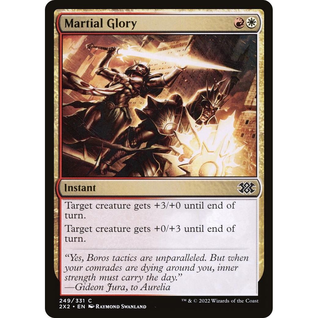 Image for Martial Glory (249) (2X2) - Magic: The Gathering