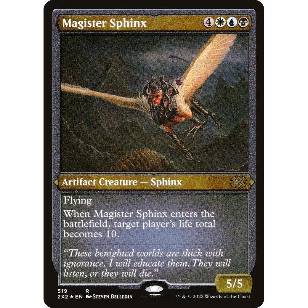 Image for Magister Sphinx (Foil Etched) (519) (2X2) - Magic: The Gathering