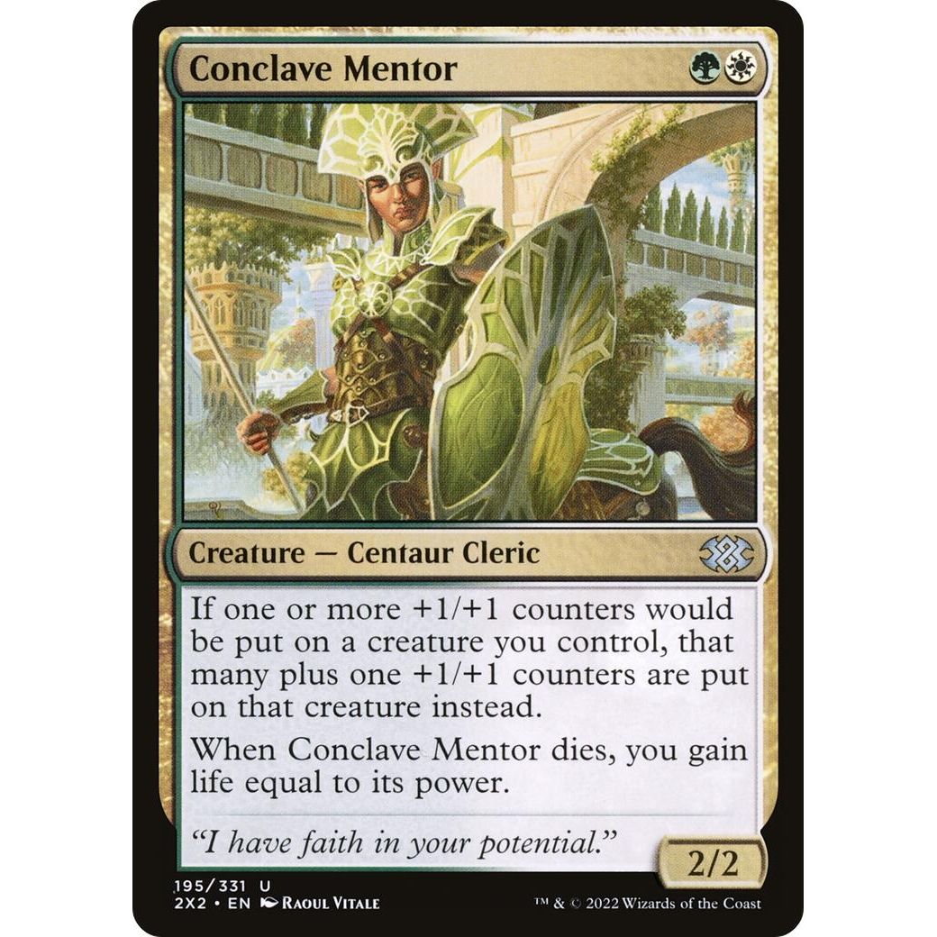 Image for Conclave Mentor (195) (2X2) - Magic: The Gathering