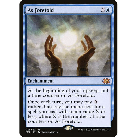 Image for As Foretold (38) (2X2) - Magic: The Gathering