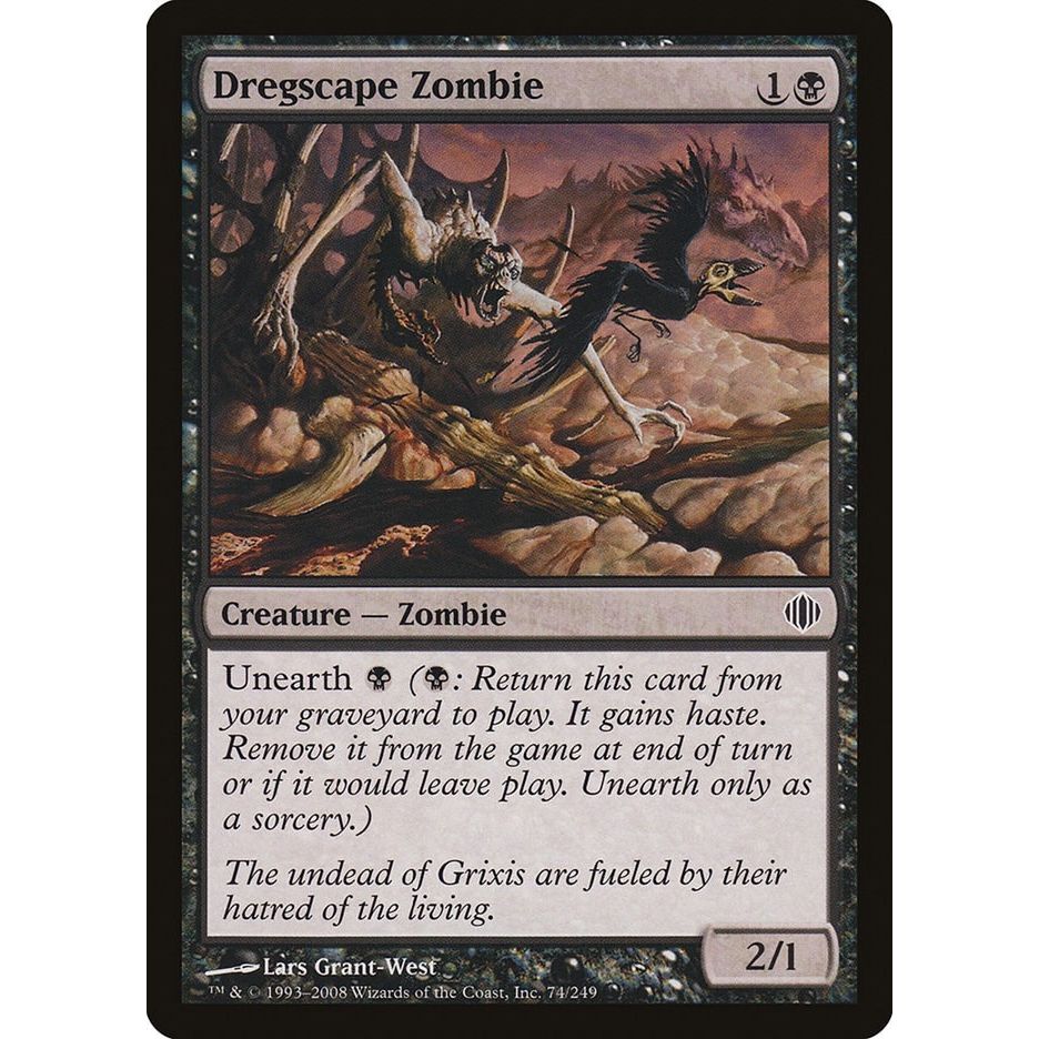 Image for Dregscape Zombie (74) (ALA) - Magic: The Gathering