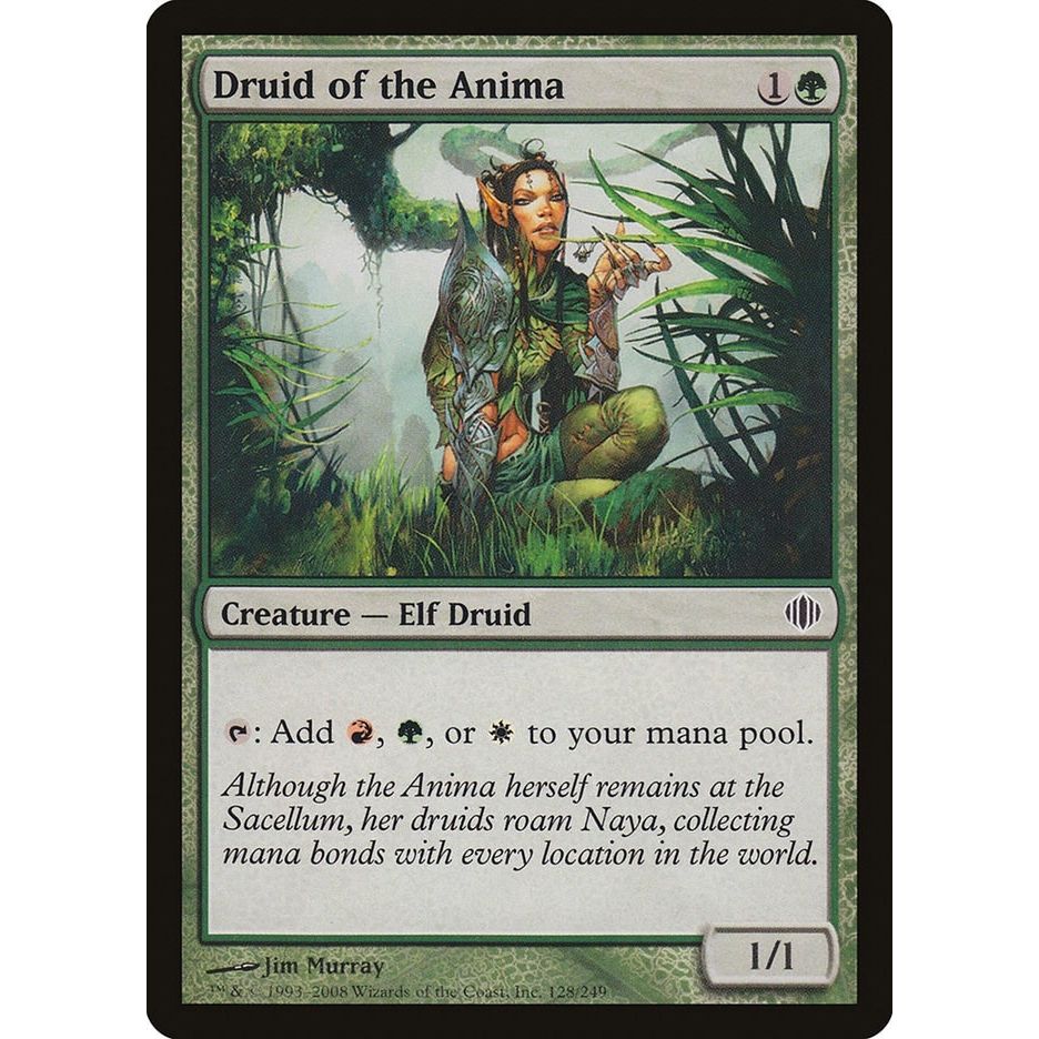 Image for Druid of the Anima (128) (ALA) - Magic: The Gathering