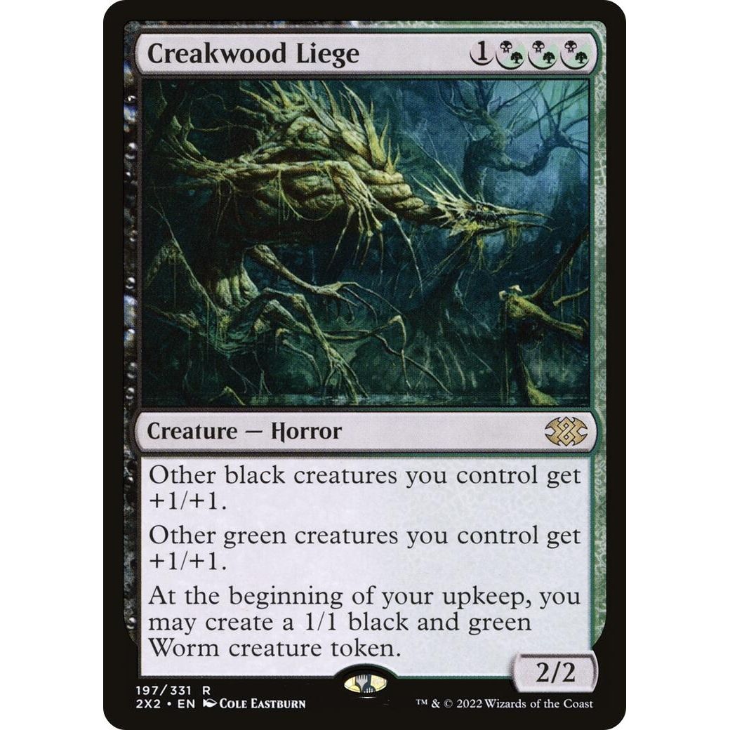 Image for Creakwood Liege (197) (2X2) - Magic: The Gathering