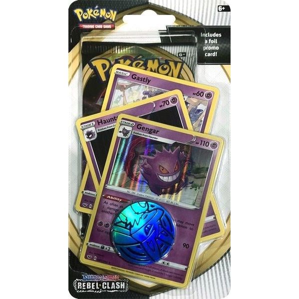 Image for Rebel Clash Premium Checklane Blister [Gengar] - Pokemon