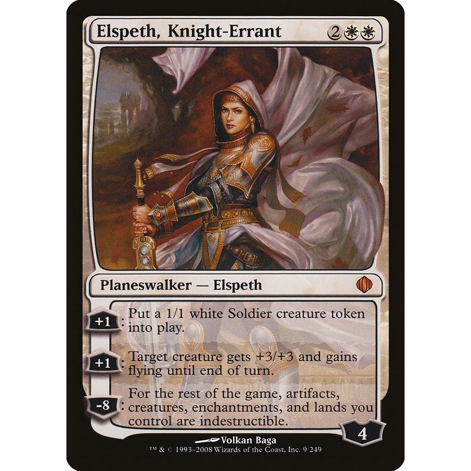 Image for Elspeth, Knight-Errant (9) (ALA) - Magic: The Gathering