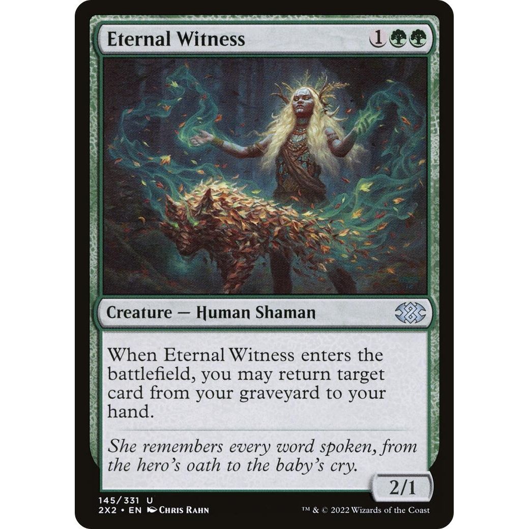 Image for Eternal Witness (145) (2X2) - Magic: The Gathering