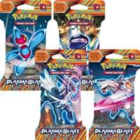 Plasma Blast Sleeved Booster Pack Art Bundle [Set of 4] Pokemon