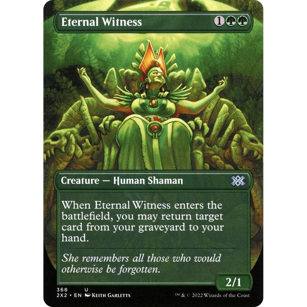 Image for Eternal Witness (Borderless) (368) (2X2) - Magic: The Gathering