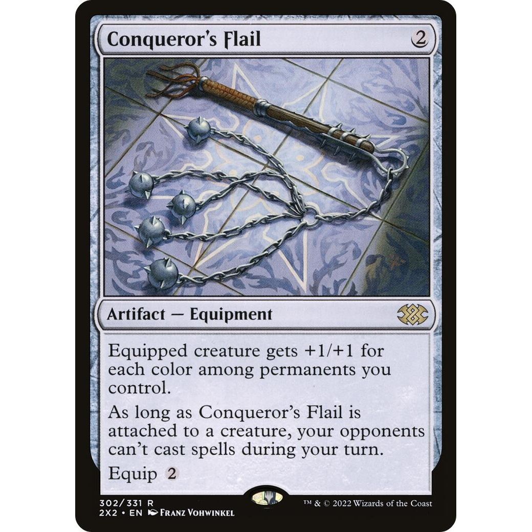 Image for Conqueror's Flail (302) (2X2) - Magic: The Gathering