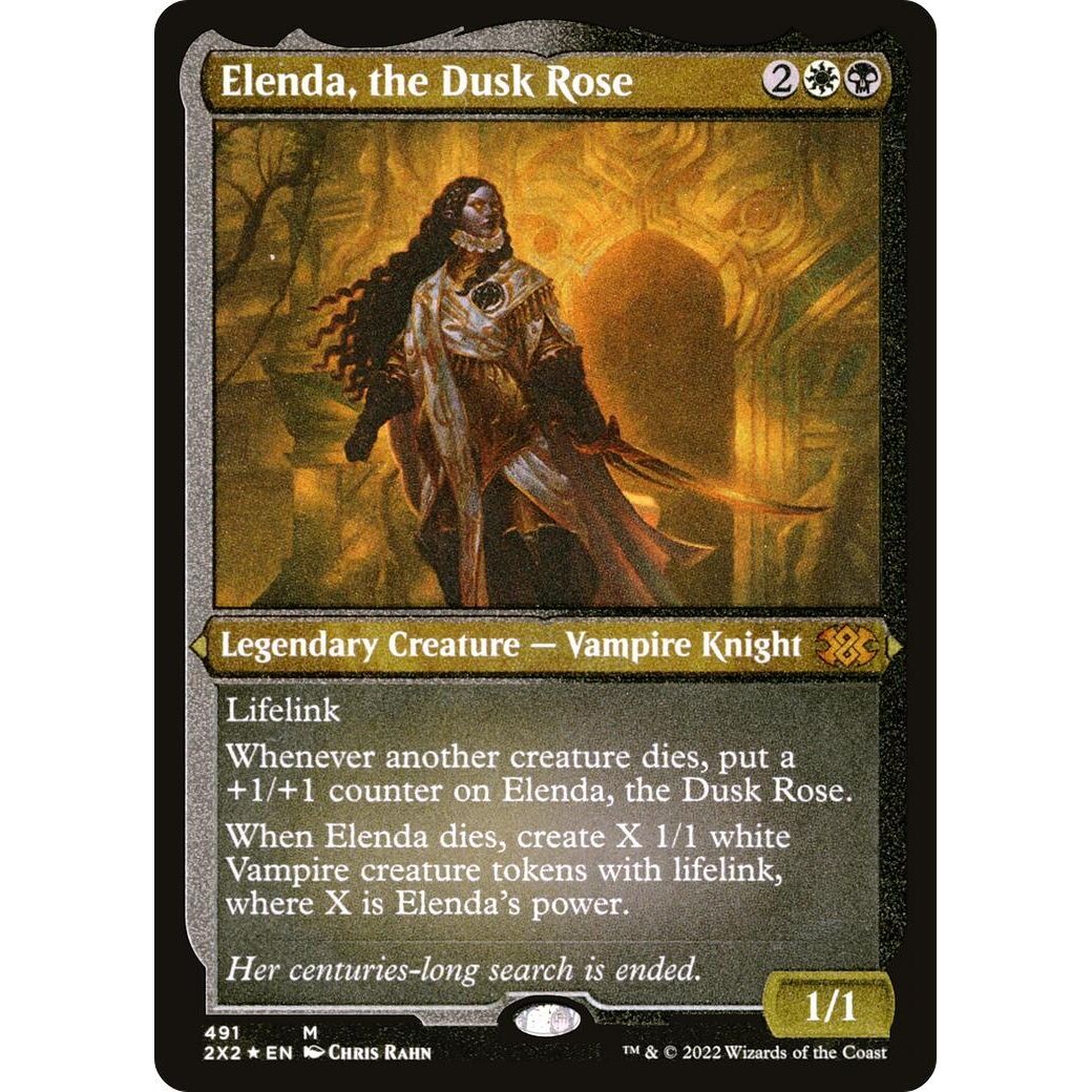 Image for Elenda, the Dusk Rose (Foil Etched) (491) (2X2) - Magic: The Gathering
