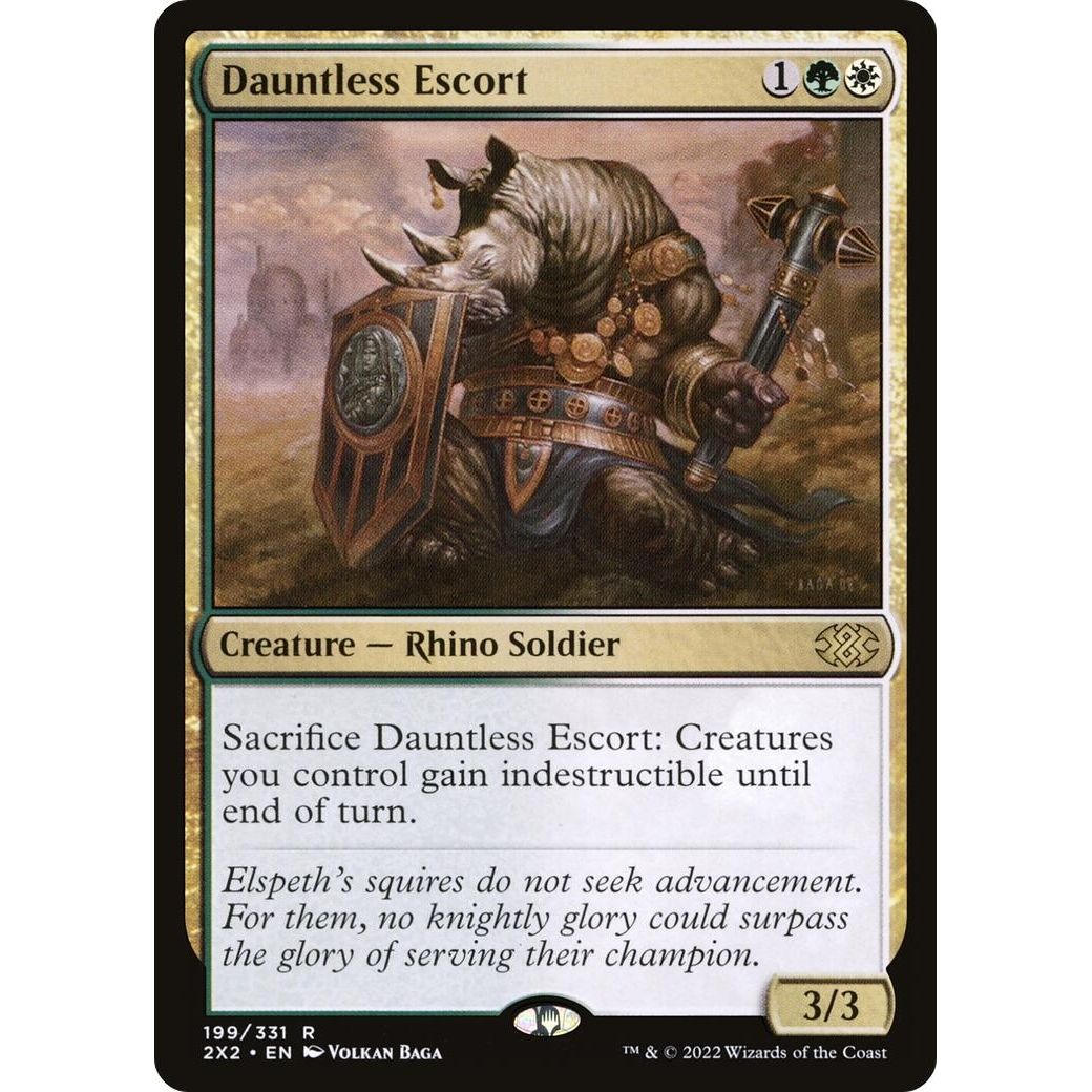 Image for Dauntless Escort (199) (2X2) - Magic: The Gathering