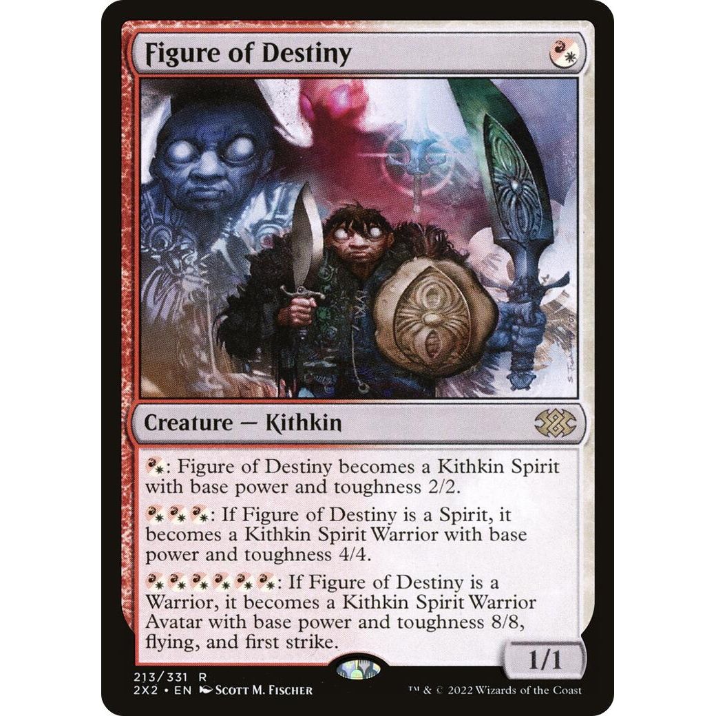 Image for Figure of Destiny (213) (2X2) - Magic: The Gathering