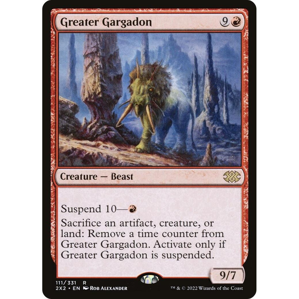 Image for Greater Gargadon (111) (2X2) - Magic: The Gathering