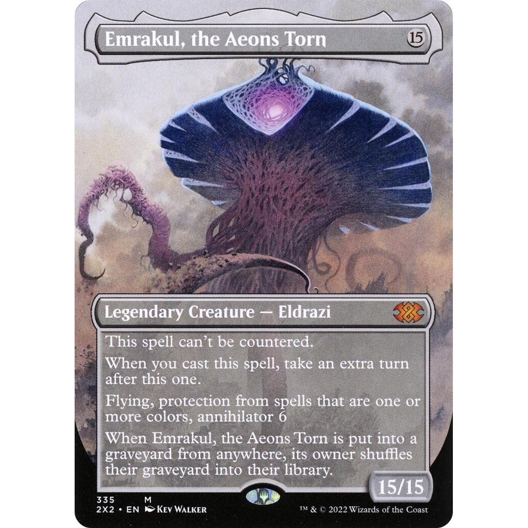 Image for Emrakul, the Aeons Torn (Borderless) (335) (2X2) - Magic: The Gathering
