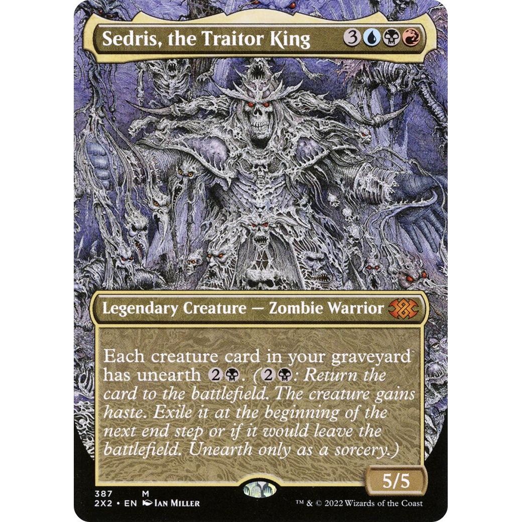 Image for Sedris, the Traitor King (Borderless) (387) (2X2) - Magic: The Gathering