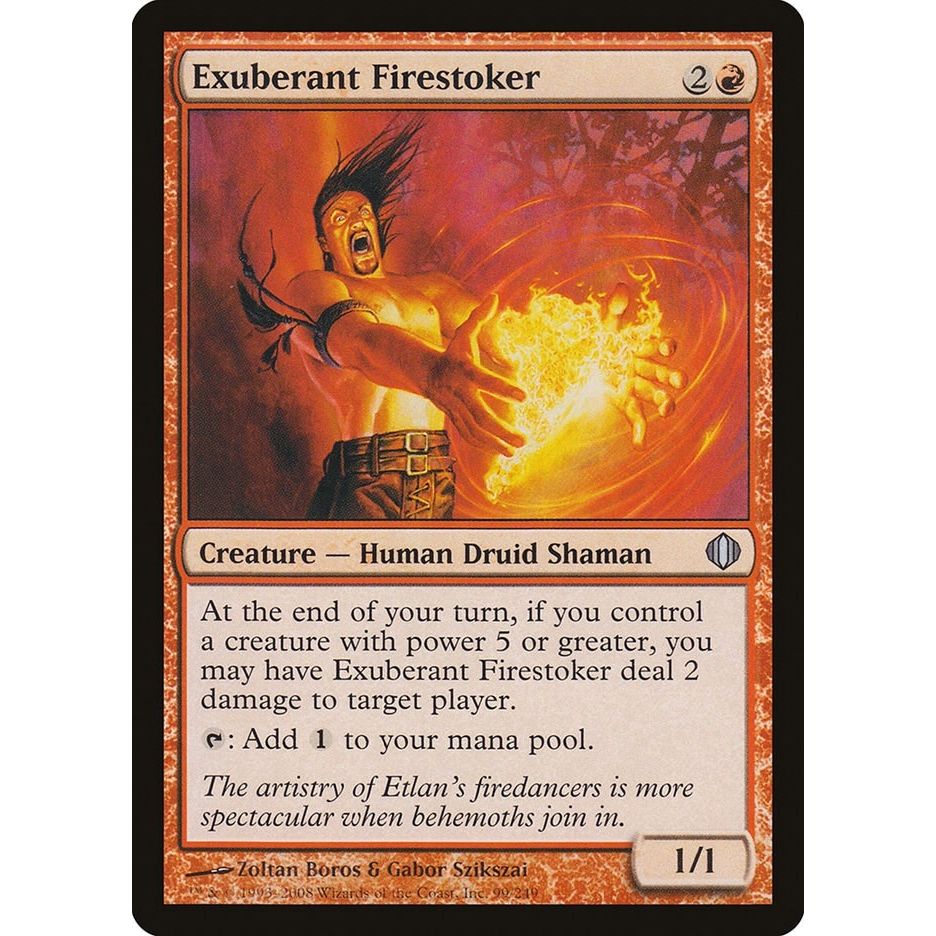 Image for Exuberant Firestoker (99) (ALA) - Magic: The Gathering
