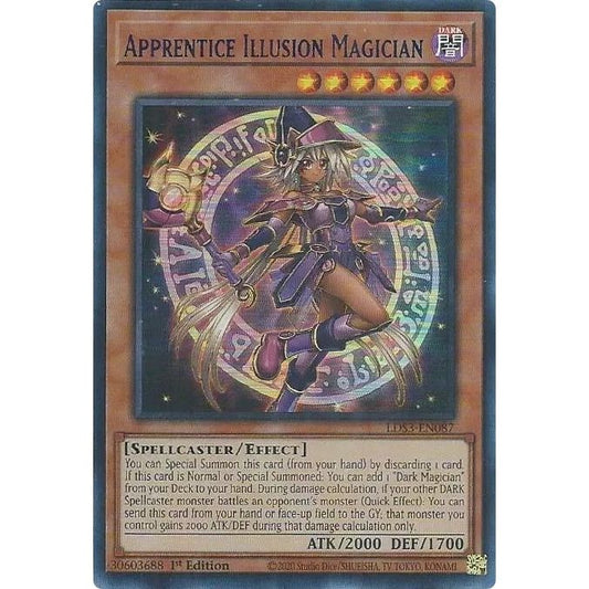 Image for Apprentice Illusion Magician (Blue) (LDS3-EN087) (LDS3) - YuGiOh