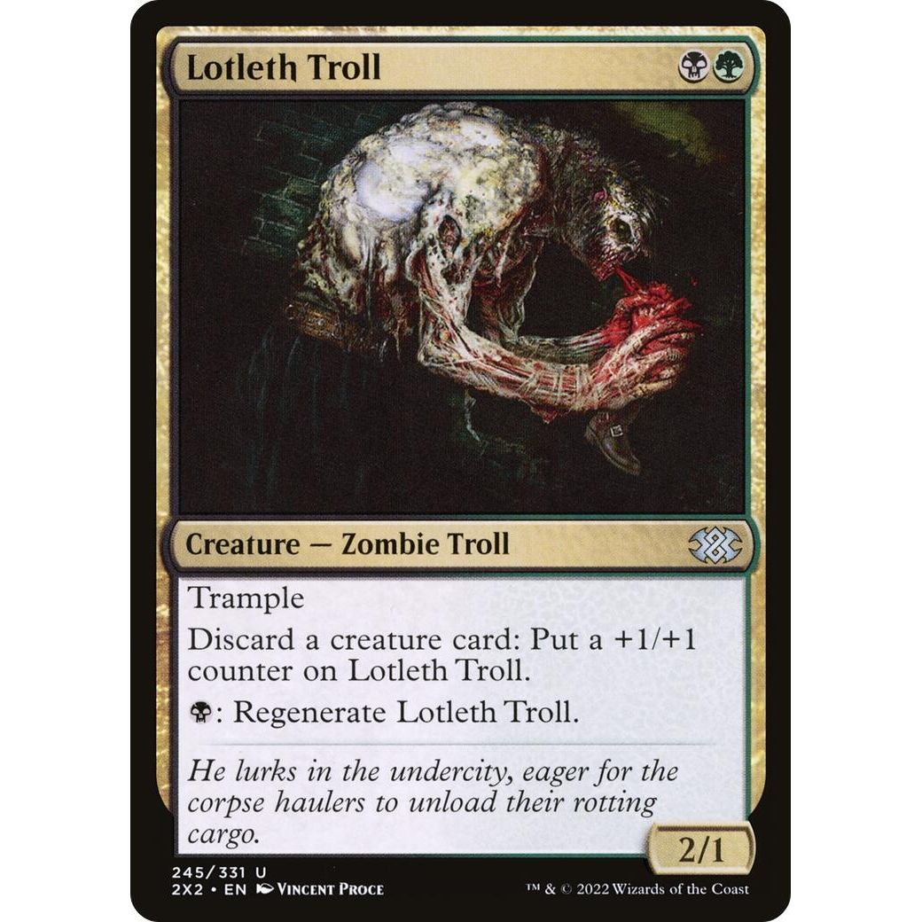 Image for Lotleth Troll (245) (2X2) - Magic: The Gathering