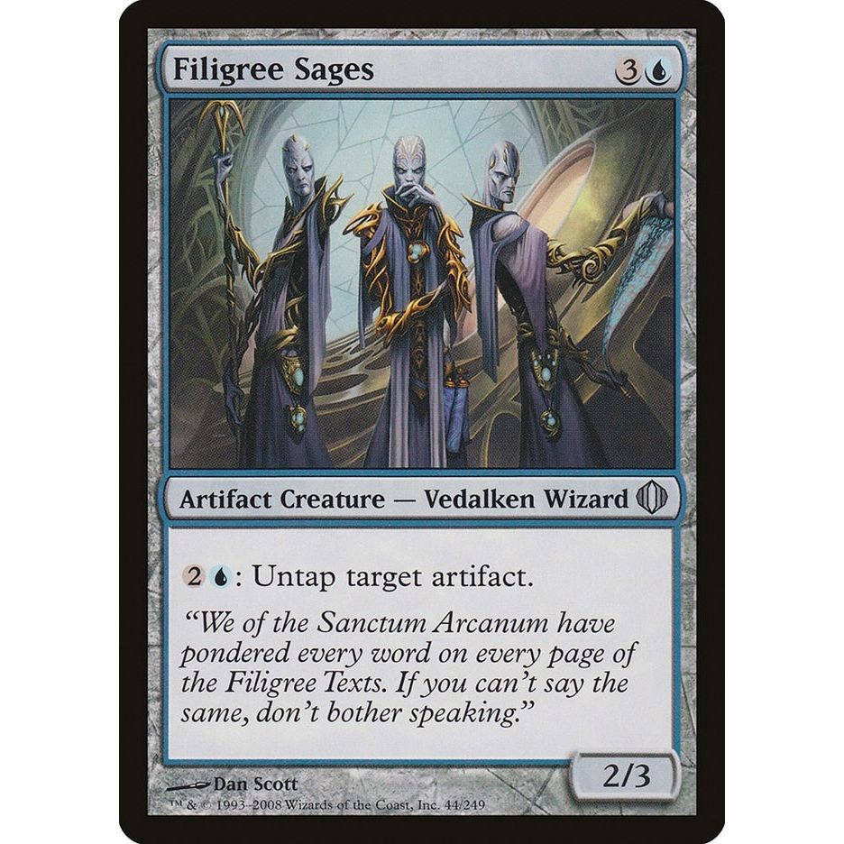Image for Filigree Sages (44) (ALA) - Magic: The Gathering