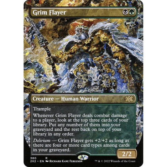 Image for Grim Flayer (Borderless) (380) (2X2) - Magic: The Gathering