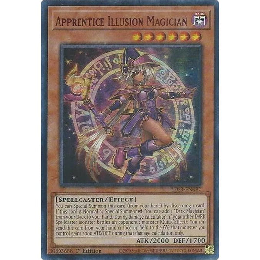 Image for Apprentice Illusion Magician (Red) (LDS3-EN087) (LDS3) - YuGiOh