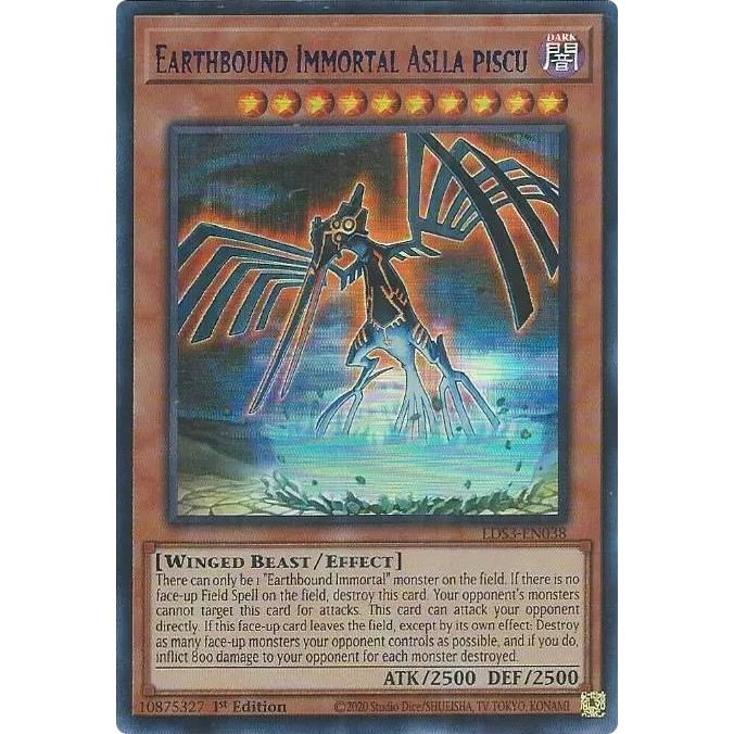 Image for Earthbound Immortal Aslla Piscu (Blue) (LDS3-EN038) (LDS3) - YuGiOh