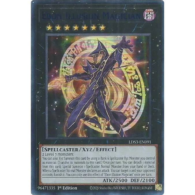 Image for Ebon Illusion Magician (Blue) (LDS3-EN091) (LDS3) - YuGiOh