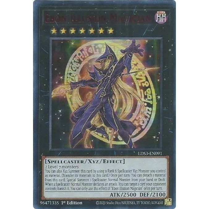 Image for Ebon Illusion Magician (Red) (LDS3-EN091) (LDS3) - YuGiOh
