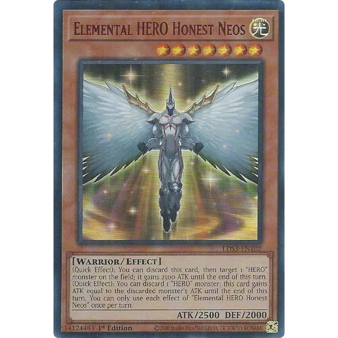 Image for Elemental HERO Honest Neos (Red) (LDS3-EN102) (LDS3) - YuGiOh