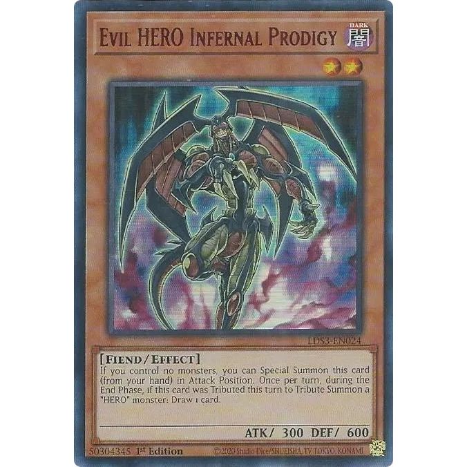 Image for Evil HERO Infernal Prodigy (Red) (LDS3-EN024) (LDS3) - YuGiOh