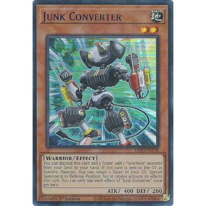 Image for Junk Converter (Blue) (LDS3-EN118) (LDS3) - YuGiOh