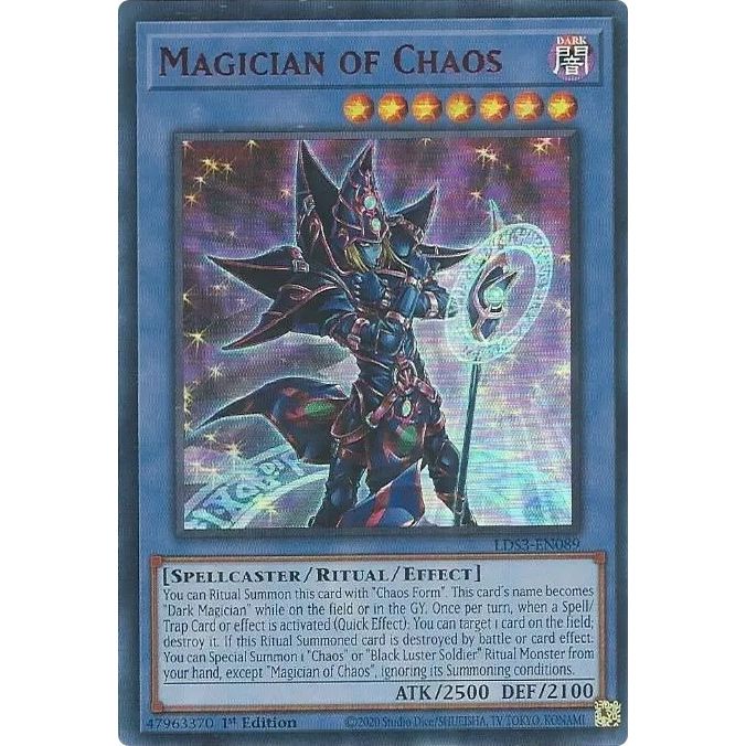 Image for Magician of Chaos (Red) (LDS3-EN089) (LDS3) - YuGiOh