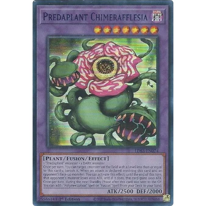 Image for Predaplant Chimerafflesia (Blue) (LDS3-EN074) (LDS3) - YuGiOh