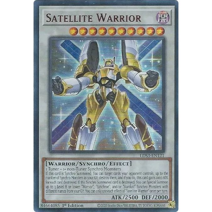 Image for Satellite Warrior (Red) (LDS3-EN121) (LDS3) - YuGiOh