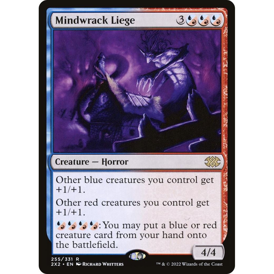 Image for Mindwrack Liege (255) (2X2) - Magic: The Gathering