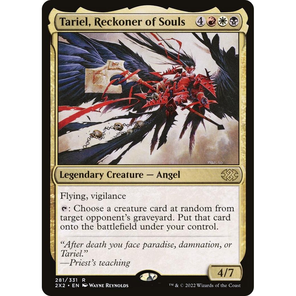 Image for Tariel, Reckoner of Souls (281) (2X2) - Magic: The Gathering