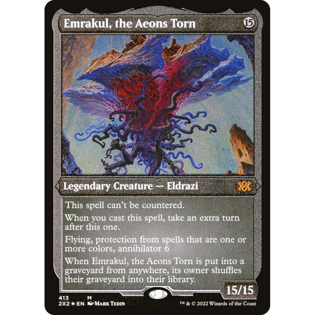 Image for Emrakul, the Aeons Torn (Foil Etched) (413) (2X2) - Magic: The Gathering