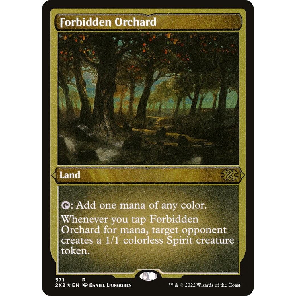 Image for Forbidden Orchard (Foil Etched) (571) (2X2) - Magic: The Gathering