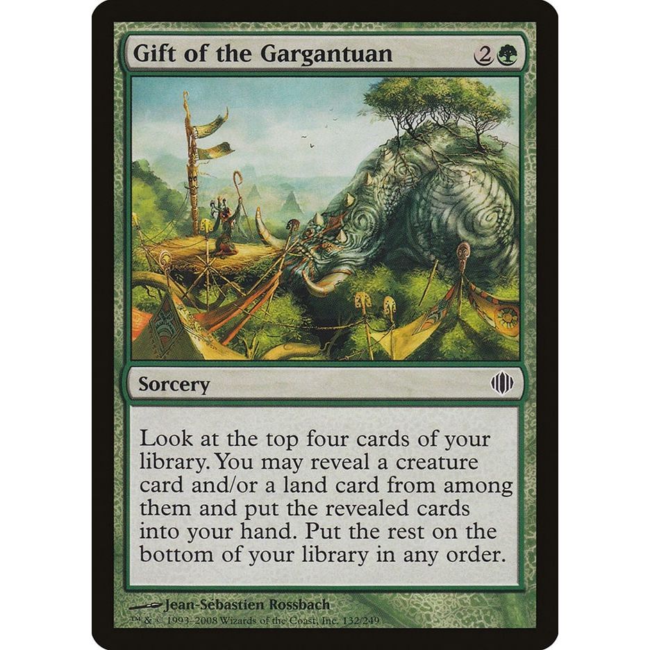 Image for Gift of the Gargantuan (132) (ALA) - Magic: The Gathering