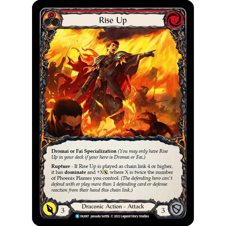 Image for Rise Up (FAI007) (FAI) - Flesh and Blood TCG